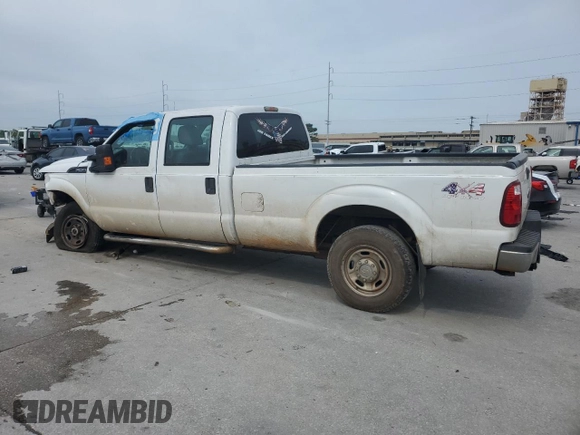 2011 Ford Super Duty F-250 SRW XL with VIN 1FT7W2B6XBEB17617, listed as a Copart auction lot 50357635 with 0 mi miles and Salvage Title. Bid and sale history available at carsss.com. Image 2.