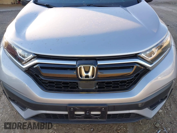 2020 Honda CR-V EX with VIN 2HKRW2H59LH665889, listed as a IAAI auction lot 40881386 with 22,540 mi miles. Bid and sale history available at carsss.com. Image 6.