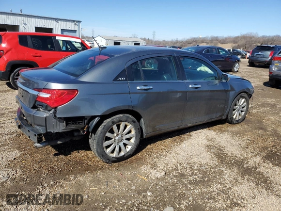 2013 Chrysler 200 Limited with VIN 1C3CCBCG9DN521093, listed as a Copart auction lot 48413365 with 185,004 mi miles and Salvage Title. Bid and sale history available at DreamBid. Image 3.