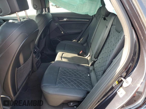 2020 Audi SQ5 Premium Plus with VIN WA1B4AFY7L2075541, listed as a Copart auction lot 64993524 with 28,372 mi miles and Salvage Title. Bid and sale history available at DreamBid. Image 10.
