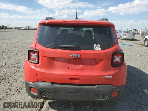 2018 Jeep Renegade Latitude z VIN ZACCJABHXJPH64372, wystawiony jako Copart lot #73041644 z przebiegiem 48 366 mil mil oraz Szkoda całkowita • Salvage title. Historia ofert i sprzedaży dostępna na DreamBid. Obrazek 6.