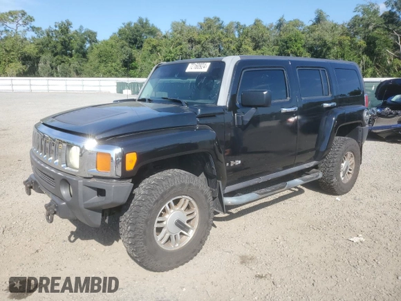 2006 Hummer H3 with VIN 5GTDN136168177314, listed as a Copart auction lot 72160924 with 186,429 mi miles and Clean Title. Bid and sale history available at carsss.com. Image 1.