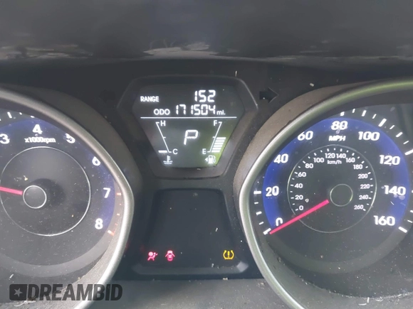 2013 Hyundai Elantra GLS z VIN 5NPDH4AE8DH274678, wystawiony jako IAAI lot #42038774 z przebiegiem 171 504 mil mil oraz . Historia ofert i sprzedaży dostępna na DreamBid. Obrazek 15.