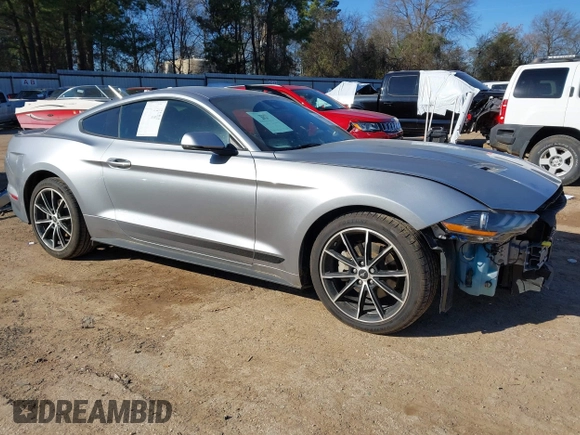 2022 Ford Mustang EcoBoost with VIN 1FA6P8TH6N5140060, listed as a IAAI auction lot 41265911 with 32,532 mi miles. Bid and sale history available at carsss.com. Image 1.