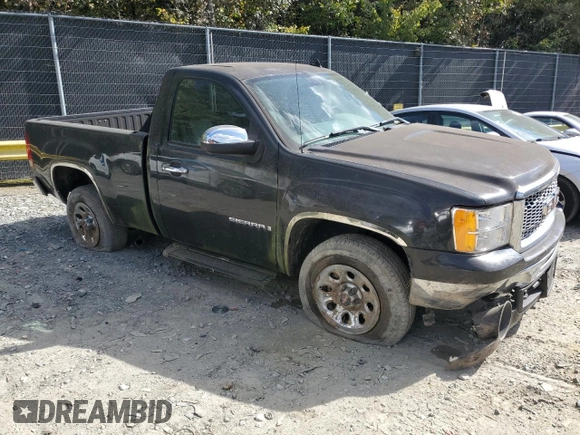 2009 GMC Sierra 1500 Work Truck z VIN 1GTEC14C29Z113786, wystawiony jako Copart lot #75821694 z przebiegiem 85 430 mil mil oraz Szkoda całkowita • Salvage title. Historia ofert i sprzedaży dostępna na DreamBid. Obrazek 4.