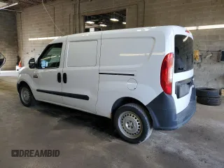2015 Ram ProMaster City Cargo Tradesman with VIN ZFBERFAT3F6A79568, listed as a Copart auction lot 57285115 with 250,168 mi miles and Clean Title. Bid and sale history available at DreamBid. Image 2.