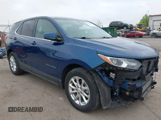 2020 Chevrolet Equinox LT z VIN 2GNAXJEV5L6284013, wystawiony jako IAAI lot #42178085 z przebiegiem 41 964 mil mil oraz . Historia ofert i sprzedaży dostępna na DreamBid. Obrazek 1.