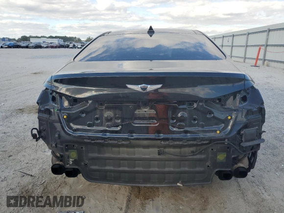 2017 Genesis G80 Ultimate z VIN KMHGN4JF2HU183072, wystawiony jako Copart lot #81121214 z przebiegiem 127 888 mil mil oraz Szkody całkowita. Historia ofert i sprzedaży dostępna na DreamBid. Obrazek 6.