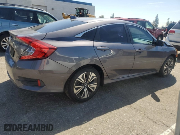 2017 Honda Civic Sedan EX-T with VIN 2HGFC1F42HH652693, listed as a Copart auction lot 50184425 with 75,448 mi miles and Salvage Title. Bid and sale history available at carsss.com. Image 3.