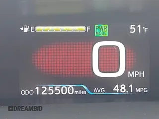 2018 Toyota Prius Two with VIN JTDKARFU7J3549201, listed as a IAAI auction lot 41589765 with 125,500 mi miles. Bid and sale history available at carsss.com. Image 15.