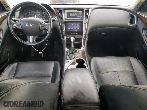 2014 Infiniti Q50 Premium with VIN JN1BV7AR0EM692683, listed as a Copart auction lot 42047765 with 139,867 mi miles and Salvage Title. Bid and sale history available at carsss.com. Image 8.
