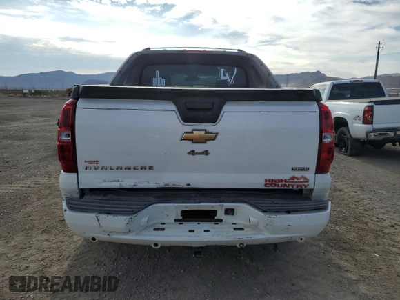 2007 Chevrolet Avalanche LT w/3LT with VIN 3GNFK12327G177194, listed as a Copart auction lot 64501094 with 292,384 mi miles and Salvage Title. Bid and sale history available at carsss.com. Image 6.