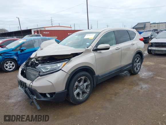 2019 Honda CR-V EX with VIN 5J6RW1H56KL002651, listed as a IAAI auction lot 41306997 with 50,510 mi miles. Bid and sale history available at carsss.com. Image 2.