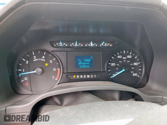 2022 Ford F-250 XL with VIN 1FT7W2A65NEE23839, listed as a Copart auction lot 55287385 with 51,250 mi miles and Clean title. Bid and sale history available at DreamBid. Image 9.