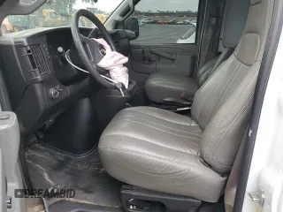 2018 Chevrolet Express Cargo Van with VIN 1GCWGAFP7J1188883, listed as a Copart auction lot 88089515 with 75,036 mi miles and Salvage Title. Bid and sale history available at carsss.com. Image 7.