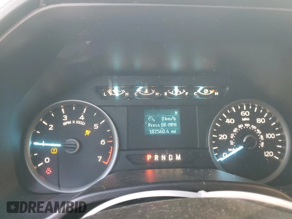 2018 Ford F-150 XL with VIN 1FTEW1E50JFA63998, listed as a Copart auction lot 53326375 with 102,560 mi miles and Salvage Title. Bid and sale history available at carsss.com. Image 9.