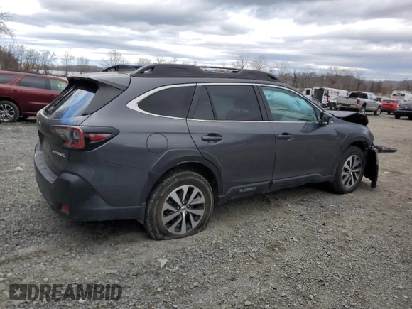 2023 Subaru Outback Premium with VIN 4S4BTAFC0P3210836, listed as a Copart auction lot 53441075 with 27,427 mi miles and Salvage title. Bid and sale history available at DreamBid. Image 3.