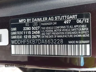 2013 Mercedes-Benz E 350 Luxury z VIN WDDHF5KB7DA663228, wystawiony jako IAAI lot #42429426 z przebiegiem 169 457 mil mil oraz . Historia ofert i sprzedaży dostępna na DreamBid. Obrazek 9.