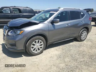 2017 Nissan Rogue SV with VIN KNMAT2MVXHP587999, listed as a Copart auction lot 61403855 with 114,018 mi miles and Salvage title. Bid and sale history available at DreamBid. Image 1.