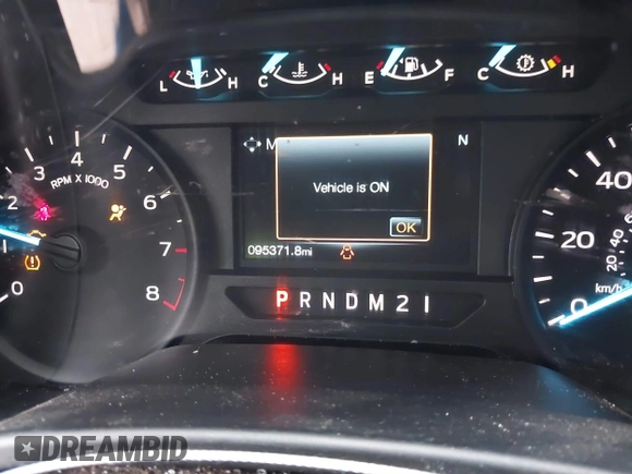 2020 Ford F-150 XL with VIN 1FTEX1CB5LKD08410, listed as a IAAI auction lot 41503326 with 95,371 mi miles and . Bid and sale history available at DreamBid. Image 7.