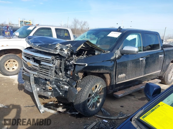 2015 Chevrolet Silverado 1500 High Country with VIN 3GCUKTEC7FG123735, listed as a IAAI auction lot 41769439 with 183,183 mi miles and . Bid and sale history available at DreamBid. Image 2.