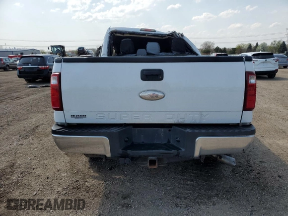 2011 Ford F-250 XL with VIN 1FT7W2BT4BED09718, listed as a Copart auction lot 54230835 with Not provided miles and Salvage title. Bid and sale history available at DreamBid. Image 6.
