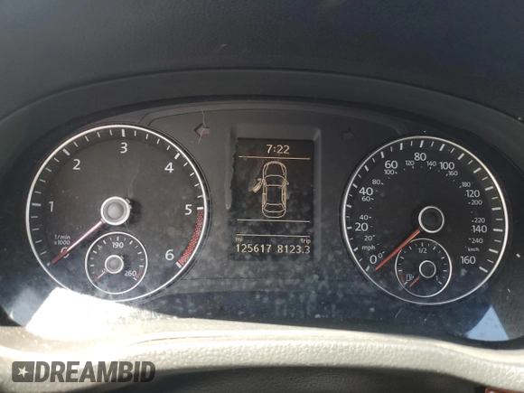 2013 Volkswagen Passat SEL Premium z VIN 1VWCN7A38DC030199, wystawiony jako Copart lot #53314795 z przebiegiem 125 617 mil mil oraz Szkoda całkowita • Salvage title. Historia ofert i sprzedaży dostępna na DreamBid. Obrazek 9.
