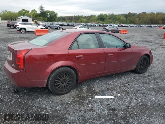 2006 Cadillac CTS with VIN 1G6DP577X60147354, listed as a Copart auction lot 73863824 with 76,606 mi miles and Salvage Title. Bid and sale history available at carsss.com. Image 3.
