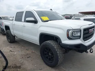 2018 GMC Sierra 1500 SLE with VIN 3GTU2MEC3JG394273, listed as a IAAI auction lot 41893377 with 80,493 mi miles. Bid and sale history available at carsss.com. Image 1.