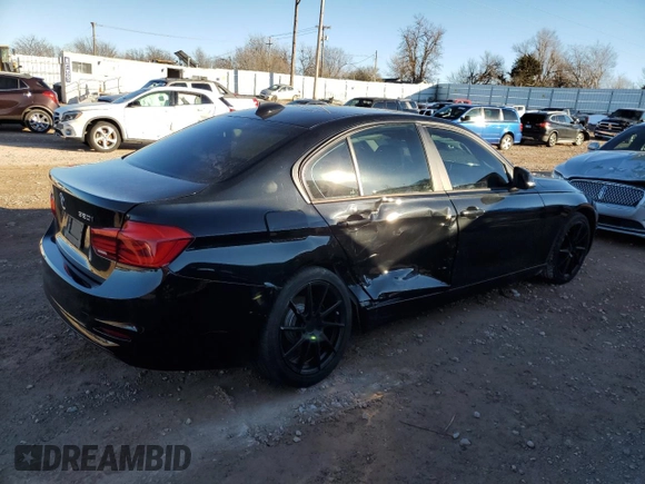 2018 BMW 3 Series 320i with VIN WBA8E1G57JNU89476, listed as a Copart auction lot 41560235 with Not Provided miles and Salvage Title. Bid and sale history available at carsss.com. Image 3.