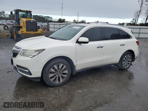 2014 Acura MDX Technology z VIN 5FRYD3H61EB001148, wystawiony jako Copart lot #84291784 z przebiegiem 208 781 mil mil oraz Szkoda całkowita • Salvage title. Historia ofert i sprzedaży dostępna na DreamBid. Obrazek 1.