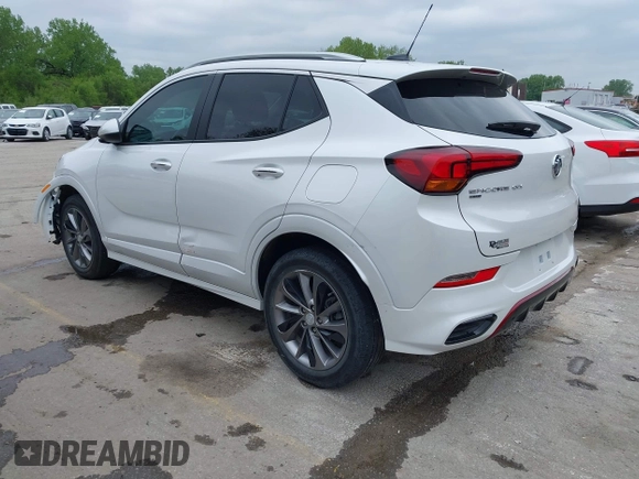 2022 Buick Encore GX Select with VIN KL4MMESL4NB122084, listed as a IAAI auction lot 42113636 with 29,629 mi miles and . Bid and sale history available at DreamBid. Image 3.