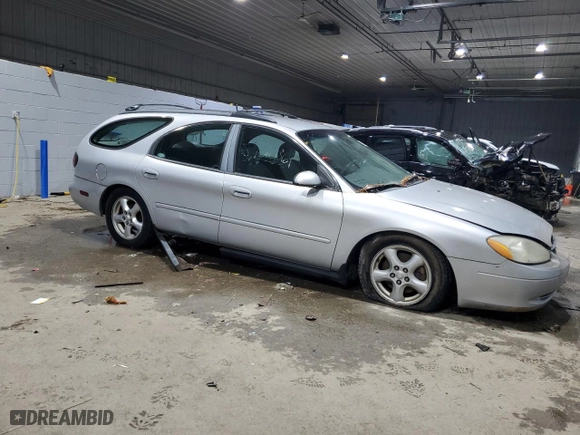 2003 Ford Taurus SE Standard with VIN 1FAFP58U93A227945, listed as a Copart auction lot 48201015 with 113,404 mi miles and Non Repairable. Bid and sale history available at carsss.com. Image 4.
