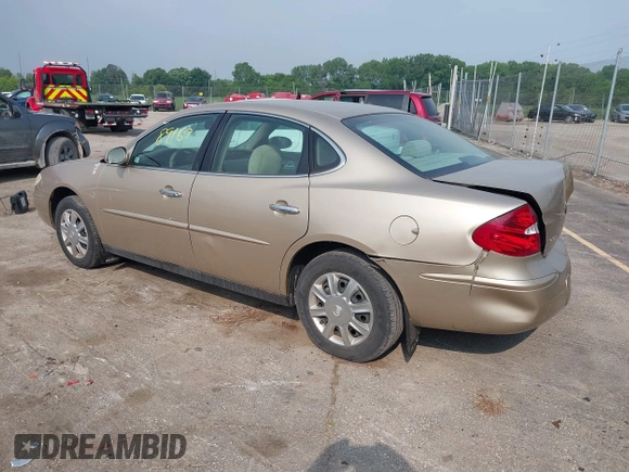 2005 Buick LaCrosse CX with VIN 2G4WC532751273312, listed as a IAAI auction lot 42489167 with 98,541 mi miles and . Bid and sale history available at DreamBid. Image 3.