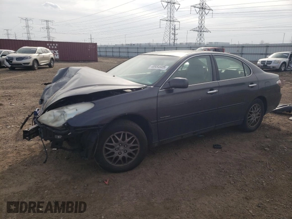 2004 Lexus ES 350 with VIN JTHBA30G245036882, listed as a Copart auction lot 48954605 with Not Provided miles and Salvage Title. Bid and sale history available at DreamBid. Image 1.