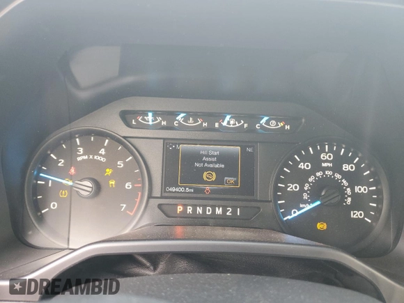 2017 Ford F-150 XL with VIN 1FTEX1EP5HFB04005, listed as a Copart auction lot 58965345 with 49,400 mi miles and Salvage title. Bid and sale history available at DreamBid. Image 9.