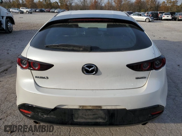 2020 Mazda Mazda3 Hatchback with VIN JM1BPALM0L1159088, listed as a Copart auction lot 78027024 with 38,701 mi miles and Salvage Title. Bid and sale history available at carsss.com. Image 6.