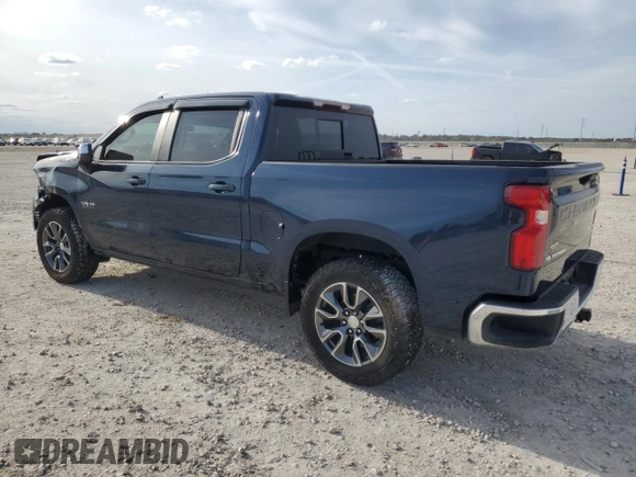 2022 Chevrolet Silverado 1500 LT with VIN 2GCPACED9N1506432, listed as a Copart auction lot 84863384 with 24,695 mi miles and Salvage Title. Bid and sale history available at carsss.com. Image 2.