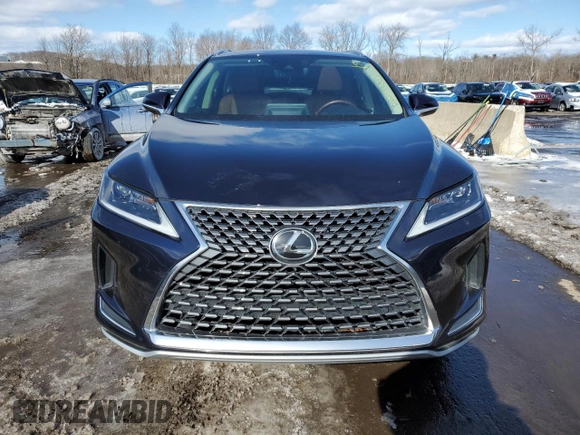 2022 Lexus RX with VIN 2T2HZMDA2NC324949, listed as a Copart auction lot 45947725 with 0 mi miles and Salvage Title. Bid and sale history available at carsss.com. Image 5.