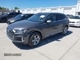 2023 Audi Q7 Premium with VIN WA1AXBF76PD025384, listed as a IAAI auction lot 41838885 with 23,857 mi miles and . Bid and sale history available at DreamBid. Image 17.