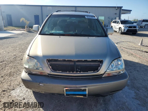 2001 Lexus RX 300 with VIN JTJGF10U410103362, listed as a Copart auction lot 85323674 with 117,263 mi miles and Salvage Title. Bid and sale history available at DreamBid. Image 5.