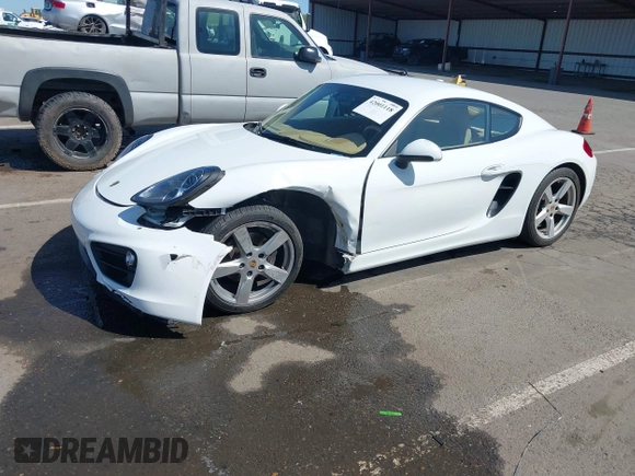 2015 Porsche Cayman with VIN WP0AA2A86FK163282, listed as a IAAI auction lot 42001118 with 101,495 mi miles and . Bid and sale history available at DreamBid. Image 23.