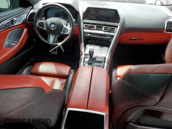 2020 BMW 8 Series M850i z VIN WBAGV8C06LBP48901, wystawiony jako Copart lot #57595725 z przebiegiem 88 332 mil mil oraz Czysty tytuł • Clean title. Historia ofert i sprzedaży dostępna na DreamBid. Obrazek 8.