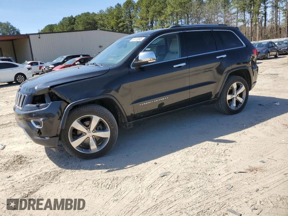 2014 Jeep Grand Cherokee Limited z VIN 1C4RJFBG3EC156735, wystawiony jako Copart lot #49113995 z przebiegiem 121 547 mil mil oraz Szkoda całkowita • Salvage title. Historia ofert i sprzedaży dostępna na DreamBid. Obrazek 1.
