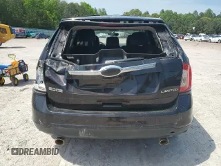 2013 Ford Edge Limited with VIN 2FMDK3KC0DBC64937, listed as a Copart auction lot 55006755 with 89,604 mi miles and Salvage title. Bid and sale history available at DreamBid. Image 6.