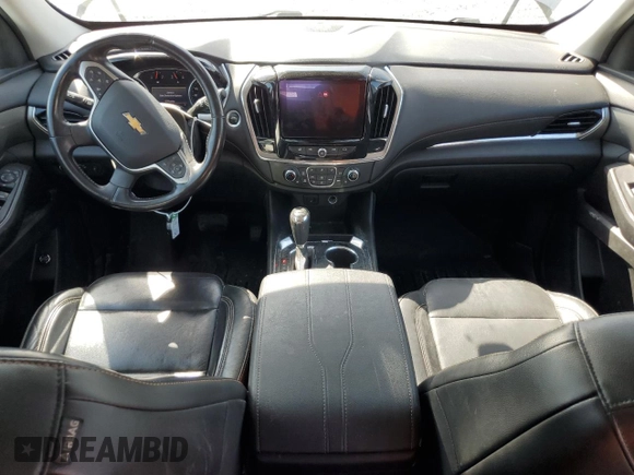 2020 Chevrolet Traverse LT Leather with VIN 1GNEVHKWXLJ238869, listed as a Copart auction lot 54712885 with 123,873 mi miles and Salvage Title. Bid and sale history available at carsss.com. Image 8.