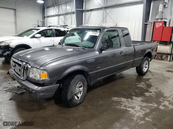 2008 Ford Ranger XLT with VIN 1FTYR44U08PA92999, listed as a Copart auction lot 51473185 with 83,900 mi miles and Salvage Title. Bid and sale history available at carsss.com. Image 1.