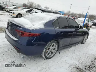 2018 Alfa Romeo Giulia Ti Sport with VIN ZARFAEEN7J7576353, listed as a Copart auction lot 88133195 with 61,204 mi miles and Clean Title. Bid and sale history available at carsss.com. Image 3.