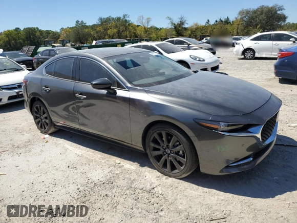 2024 Mazda 3 Premium Plus with VIN 3MZBPBEY1RM432599, listed as a Copart auction lot 49507865 with 7,084 mi miles and Salvage Title. Bid and sale history available at carsss.com. Image 4.