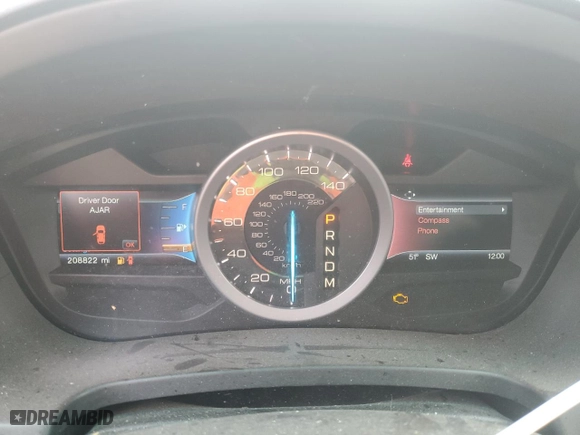 2015 Ford Explorer XLT with VIN 1FM5K7D83FGB52844, listed as a Copart auction lot 50810705 with 208,822 mi miles and Clean Title. Bid and sale history available at carsss.com. Image 9.